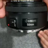 لنز کنون ۵۰ اف ۱.۸