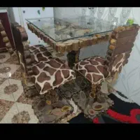 میز نهار خوری شیک و باکلاس جنگلی