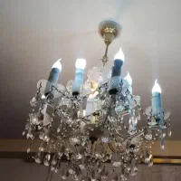 لوستر کریستال|لوستر و چراغ آویز|سهند, |دیوار