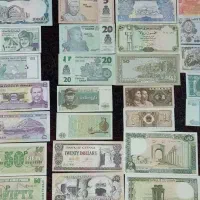 36 جفت اسکناس خارجی کلکسیونی|کلکسیون سکه، تمبر، اسکناس|تهران, هروی|دیوار