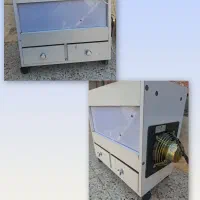 دستگاه بوجاری دان عروس هلندی گرینچیک طوطی قناری|لوازم جانبی حیوانات|کرمان, |دیوار