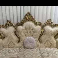 مبل سلطنتی  ۹ نفر با میز وعسلی|مبلمان خانگی و میز عسلی|بروجرد, |دیوار