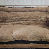 مبل ۷ نفره چوب و بدنه سالم