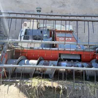 کمباین برنجی سوزوکی درباغملک