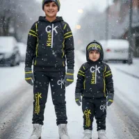 لباس چهار سایز گرم کرک دار عمده