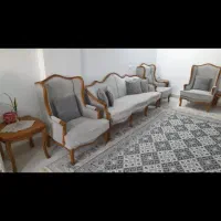 مبل فرانسوی در حد نو|مبلمان خانگی و میز عسلی|تهران, هاشم‌آباد|دیوار