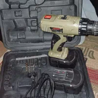 دریل شارژی کرون کاملا سالم با دو عدد باطری فابریک|ابزارآلات|مشهد, شهرک رازی (شهرک غرب)|دیوار