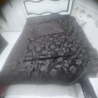 روتختی مخمل قهوه ای ۲نفره