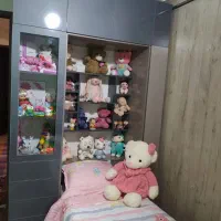 تخت تاشو وکمد بچه|تخت و سرویس خواب|قدس, شهرقدس|دیوار