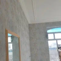 نقاشی ساختمان و کاغذ دیواری|خدمات پیشه و مهارت|اهر, |دیوار