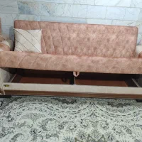 مبل راحتی-تخت شو- با میز عسلی