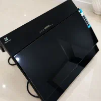 هود مشکی برند پرنیان استیل بسیار تمیز و کم‌استفاده