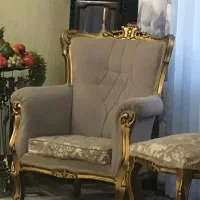 مبل استیل ۹ نفره کاملا سالم درحد نو میباشد|مبلمان خانگی و میز عسلی|رضوانشهر, |دیوار