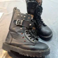 پوتین در حد نو بچه گانه|کفش و لباس بچه|قائم‌شهر, |دیوار