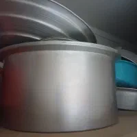 سماور گاز سوز. قابلمه کوچک وبزرگ|ظروف پخت‌وپز|علی‌آباد کتول, |دیوار