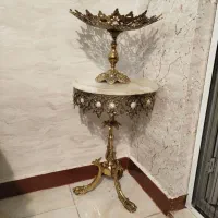 میز تلفن برنز
