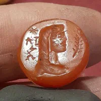 عقیق گردنی کهنه باستانی|جواهرات|تهران, قنات‌کوثر|دیوار