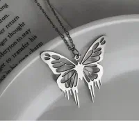 گردنبند پروانه لونا دخترانه زنانه تولد ولنتاین