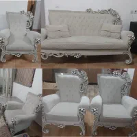 ست مبل راحتی و میز نهارخوری