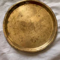 سینی و کفه ترازو ورشو قدیمی آفتابه مسی قدیمی|کلکسیون اشیاء عتیقه|هشتگرد, هیو|دیوار