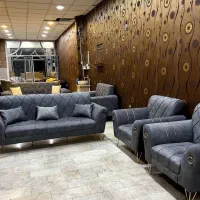 مبلمان راحتی ۷نفره  نیو اسکلت|مبلمان خانگی و میز عسلی|فشم, |دیوار