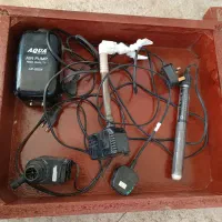 اکواریوم با تمامی پمپ ها و تظیم دمای آب|ماهی|شیراز, پودنک|دیوار