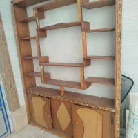 کمد دیواری (قفسه)|کتابخانه، شلف، قفسه‌های دیواری|یامچی, |دیوار