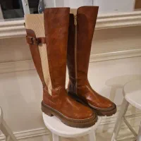 چکمه بلند چرم|کیف، کفش، کمربند|ساری, |دیوار