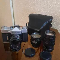 دوربین فیلمی Revueflex-B به همراه ۳ لنز