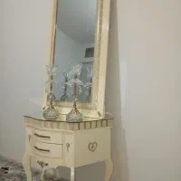 آینه کنسول همراه شمعدان