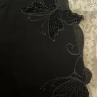 روسری ترک شاین ترند وروسری دور گلدوزی مخمل