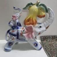 مجسمه های چینی استخوانی بیست تیکه|مجسمه، تندیس، ماکت|قم, منبع آب|دیوار