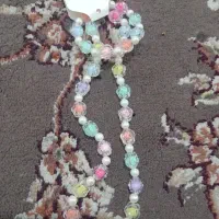 دستبند و گردنبند و شانه مرواریدی