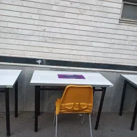 صندلی پلاستیکی و میز فلز ۴ نفره و ۶ نفره|صندلی و نیمکت|تبریز, |دیوار