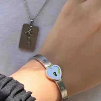 ست دستبند و گردنبند عاشقانه|بدلیجات|نورآباد, |دیوار