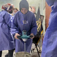 آموزش سنگ مصنوعی روشویی سینک قالبسازی نرده|خدمات آموزشی|مشهد, گلبرگ شمالی|دیوار