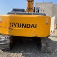 آماده به کار بیل زنجیری هیوندا 210 همراه با پیکور