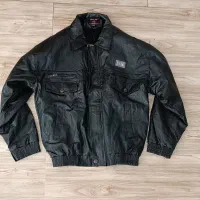 کاپشن مردانه چرم مصنوعی