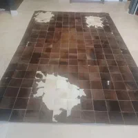 یک جفت فرش پوست گاو شش متری