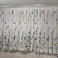 پرده|پرده، رانر، رومیزی|قم, شهرک امام حسین|دیوار