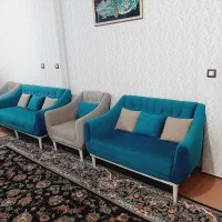 مبل راحتی ودو عدد میز عسلی