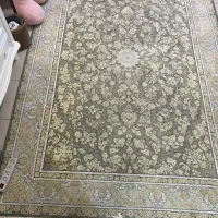 فرش ۶ متری طرح گل برجسته