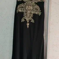 پیراهن مجلسی در حد نو سبز