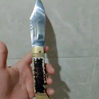 چاقو دنده ای ۱۲ دنده حک زنجان