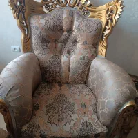 مبلمان ۹ نفره تمام چوب راش