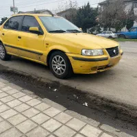 سمند موتور ملی زرد پلاک ع خط برون شهری|خودرو سواری و وانت|آستارا, |دیوار