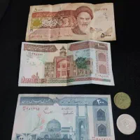 کلکسیونی اسکناس و سکه قدیمی|کلکسیون سکه، تمبر، اسکناس|اهواز, کوی باهنر|دیوار