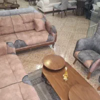 مبلمان خانگی ومیزوعسلی مدل کامفرد صنایع چوبی معراج|مبلمان خانگی و میز عسلی|کاشان, پشت شهربانی|دیوار