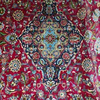 فرش دستبافت۱۲ متری کاشمر کرک دستباف لاکی درحدنو