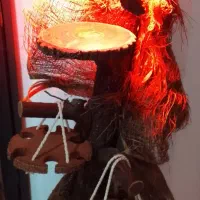 دکور بار چوبی|ریسه و چراغ تزئینی|همدان, |دیوار